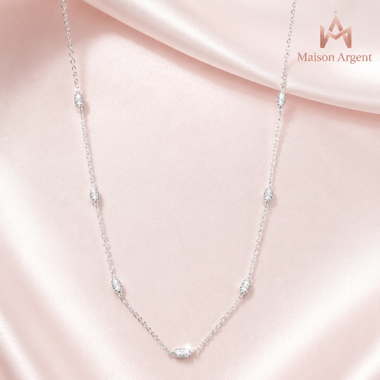 Collier Argent Femme
