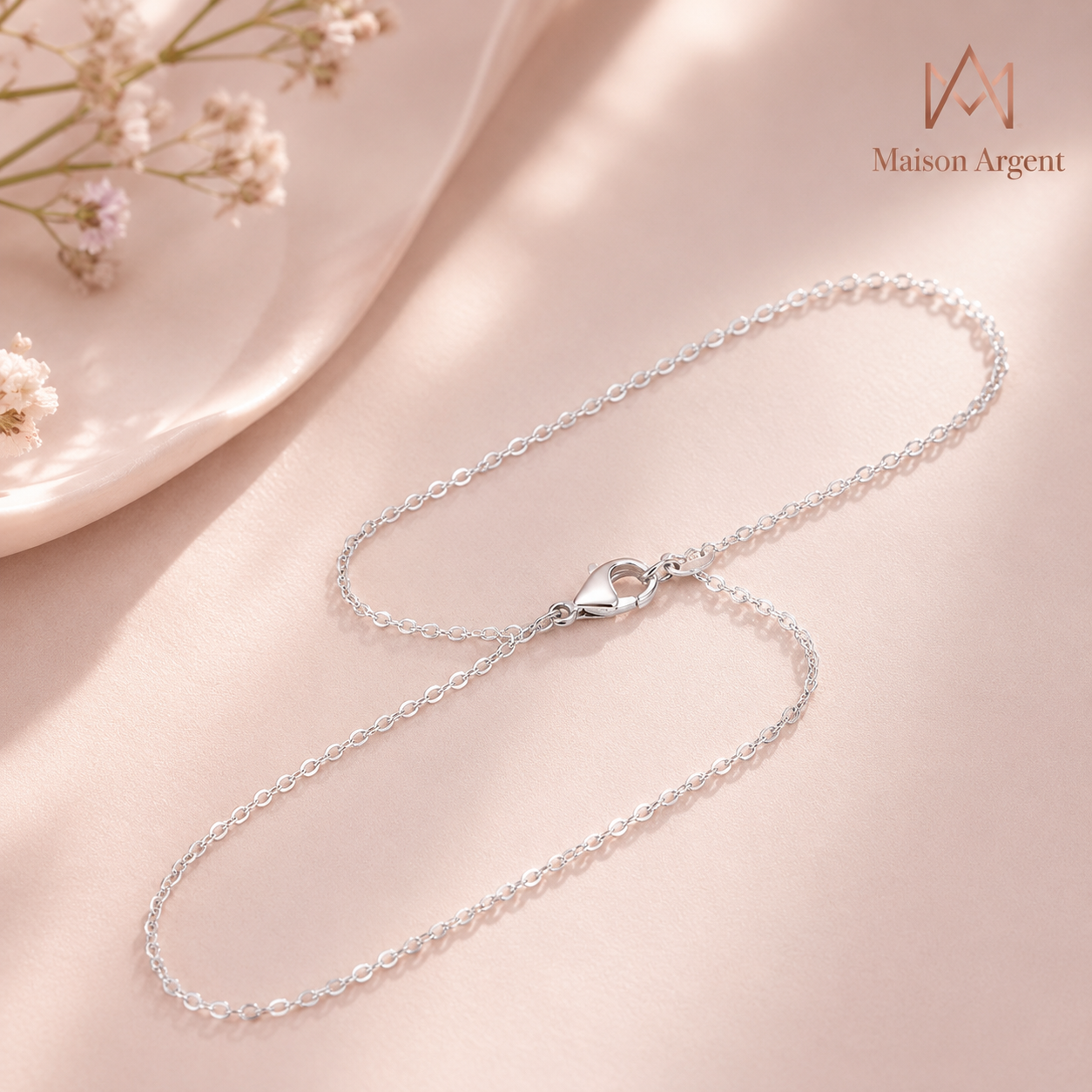 Collier Chaîne Argent Sterling 925 