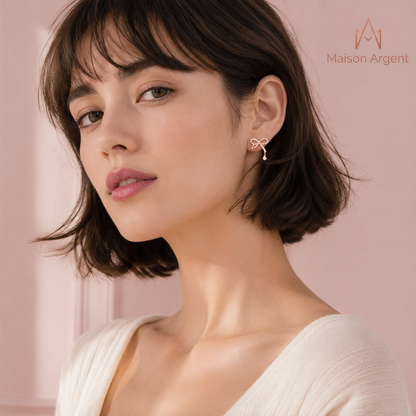 Boucles d'oreilles élégantes 