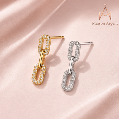 boucles d'oreilles pendantes