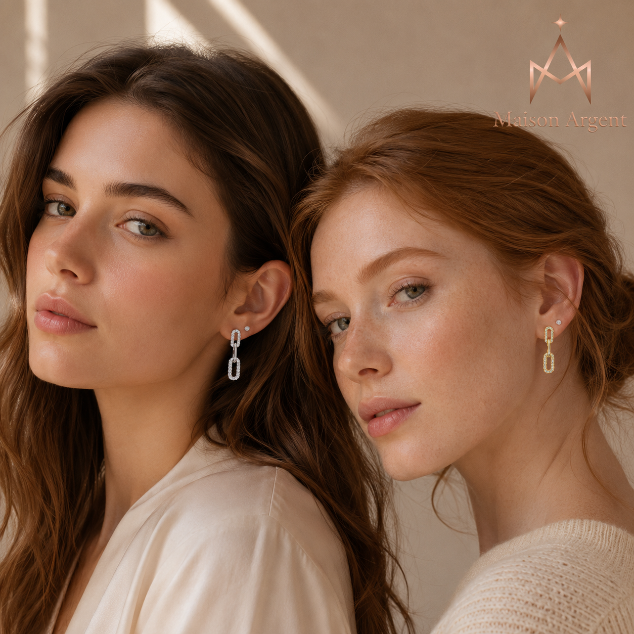 boucles d'oreilles pendantes